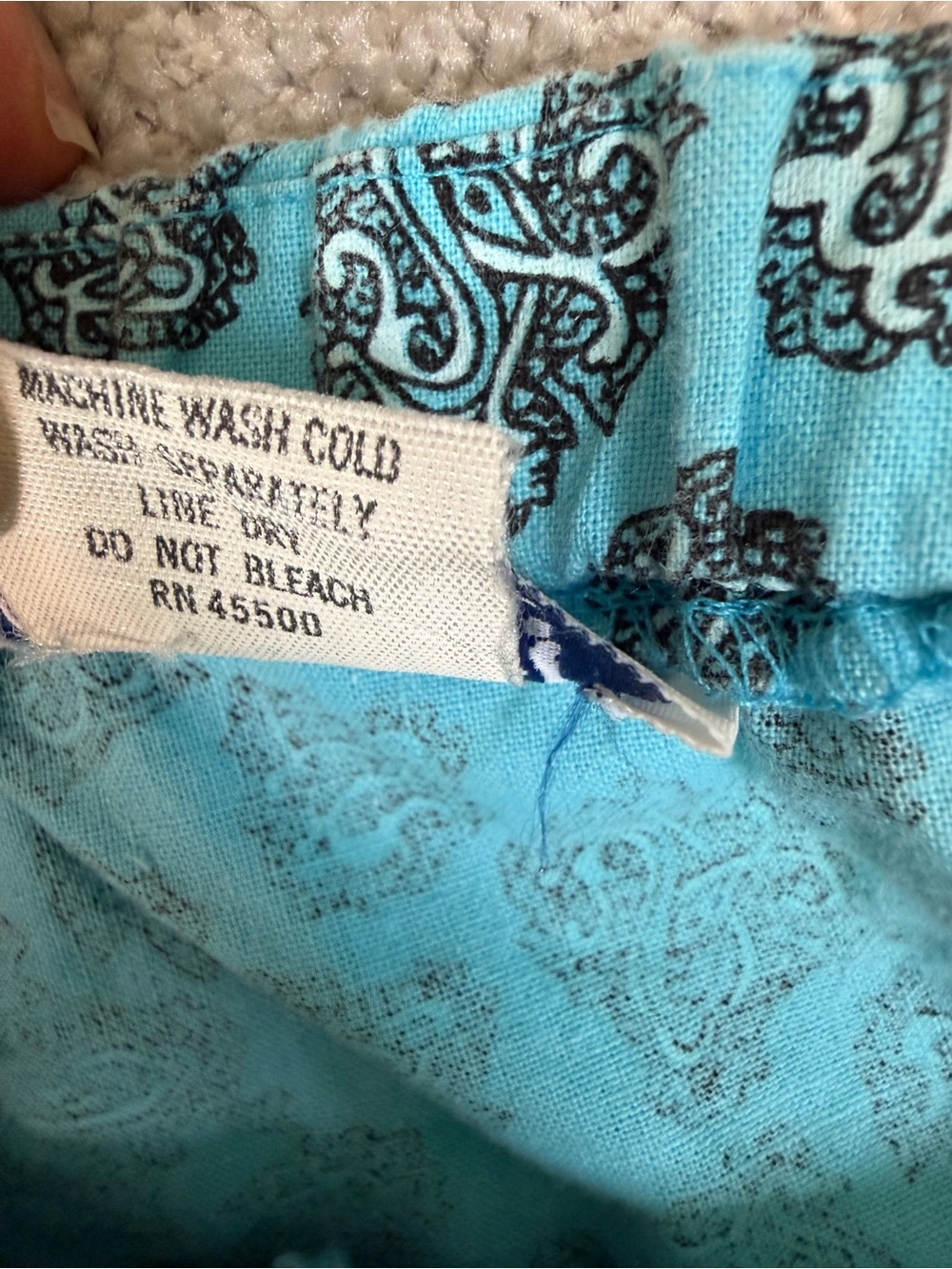 Vintage That’s It Crop Halter Top Size Large 100% Cotton Made In USA - Picture 6 of 9